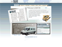 Tablet Screenshot of kruseworld.com